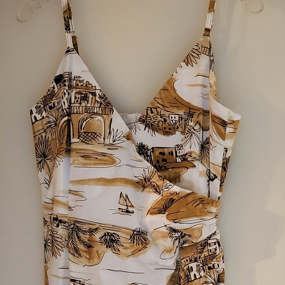 Robin Jordan Size 8 Dress Gorgeous! Worn once. Tropical Resort Wear.